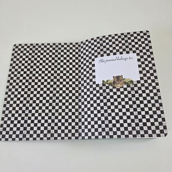 Anne Taintor Crazy Cat Lady Vintage Style Notebook Retro Collage Journal - Picture 6 of 10